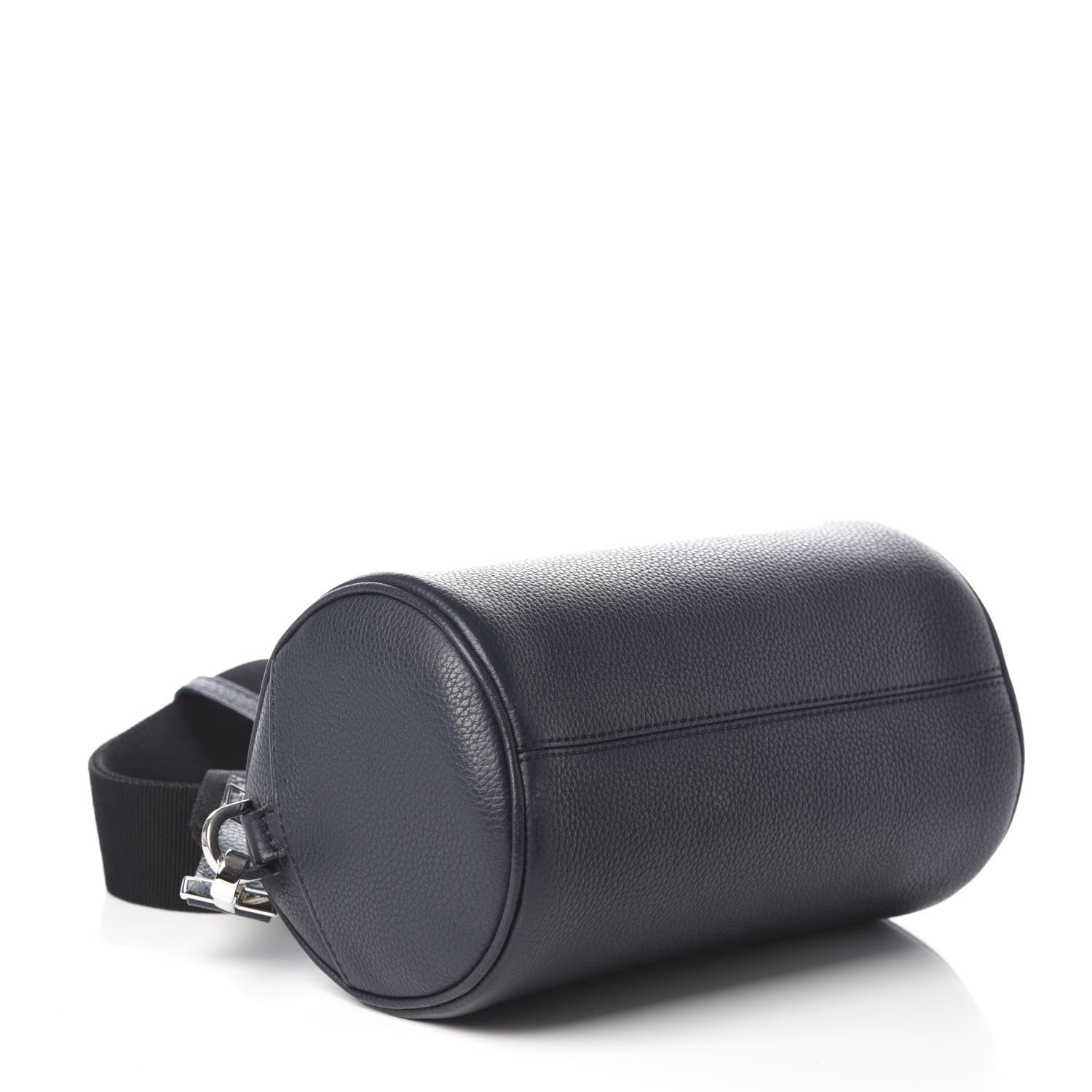 Christian Dior HOMME Grained Calfskin Mens Roller Pouch Navy Blue 4 of 8