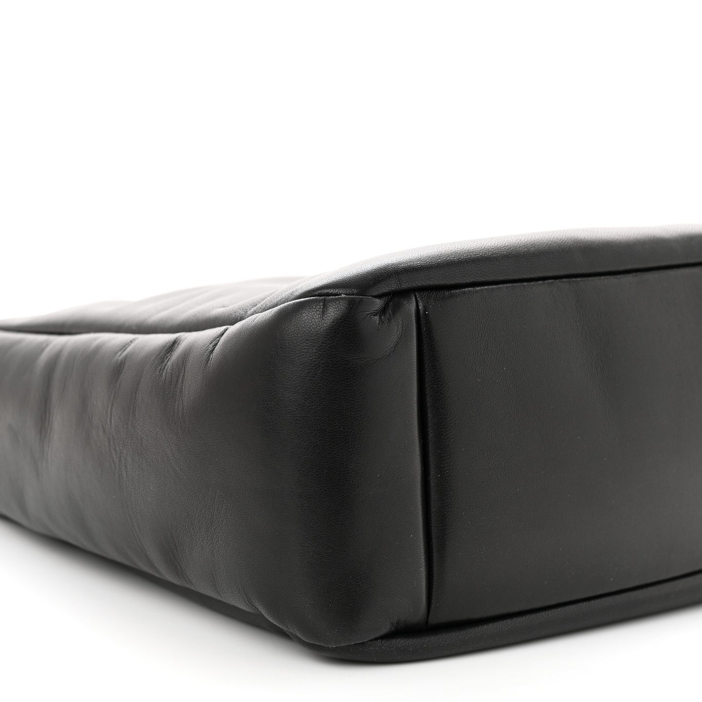 Padded Lambskin Small Le 5 A 7 Supple Hobo Black