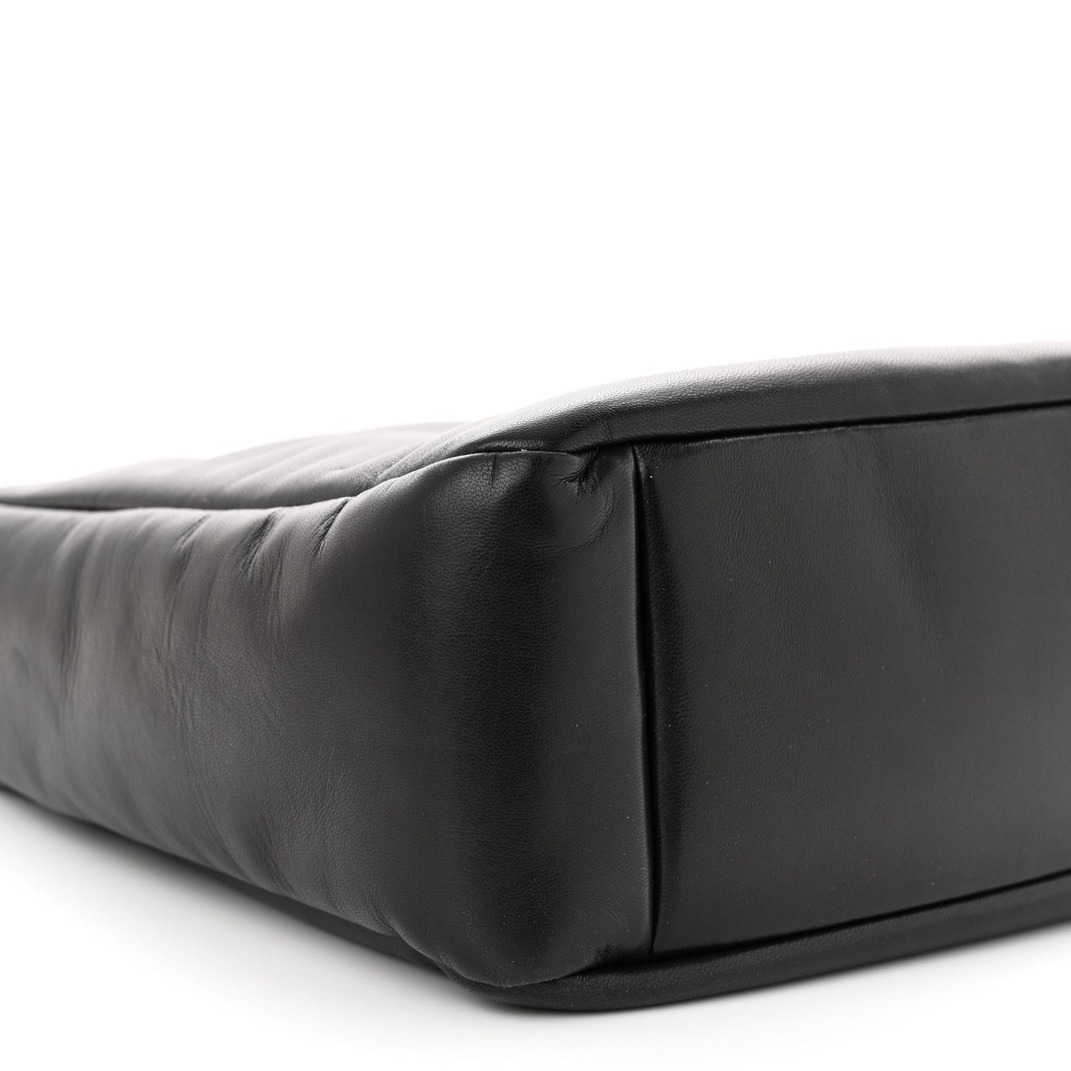 Saint Laurent Padded Lambskin Small Le 5 A 7 Supple Hobo Black 9 of 10