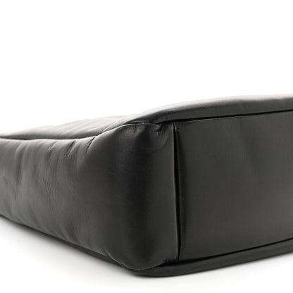 Saint Laurent Padded Lambskin Small Le 5 A 7 Supple Hobo Black 9 of 10