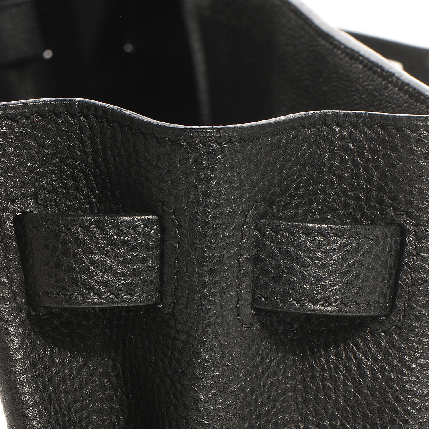 Hermes Taurillon Clemence Kelly Retourne 32 Black 21 of 23