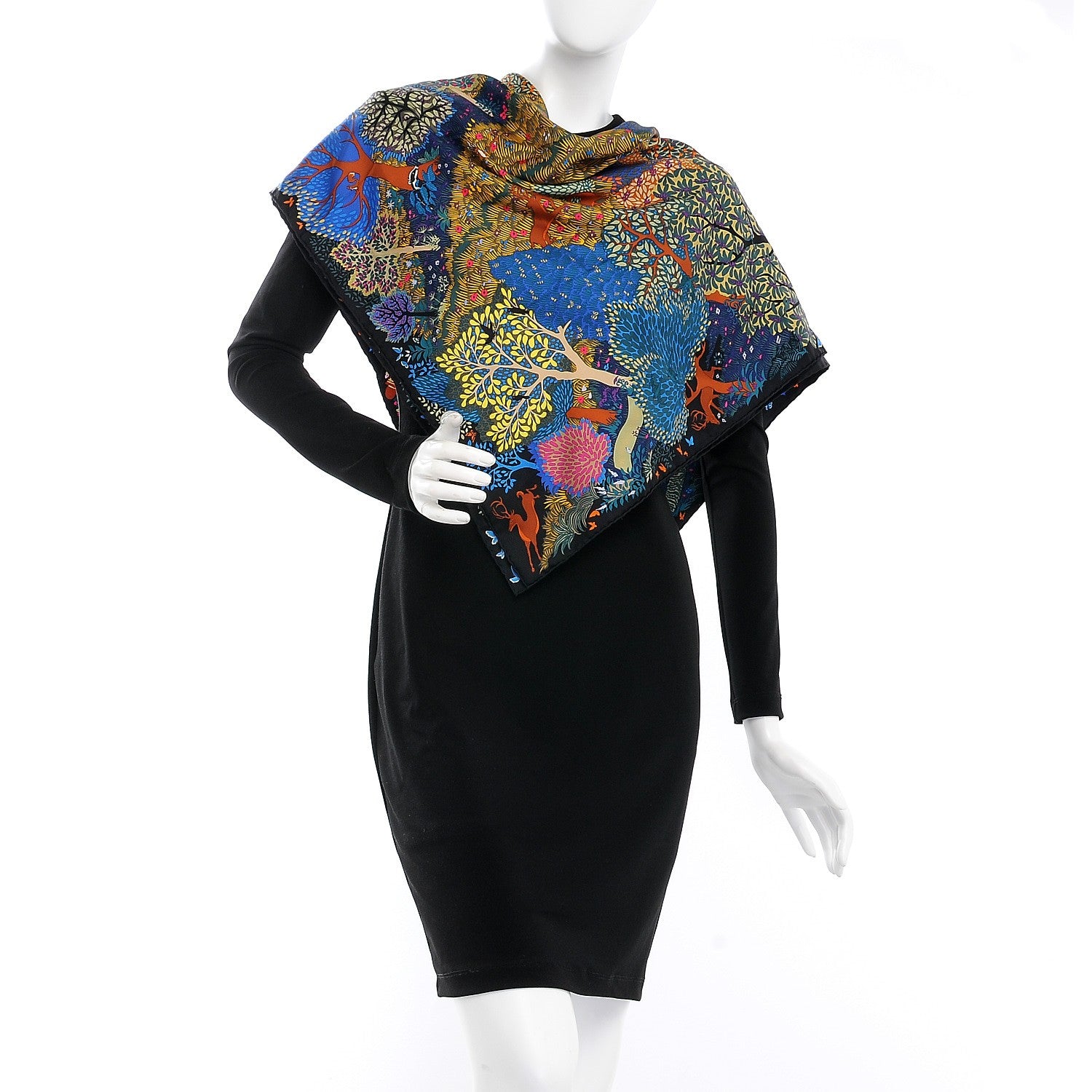 Hermes Silk Dans Un Jardin Anglais Scarf 90 2 of 6