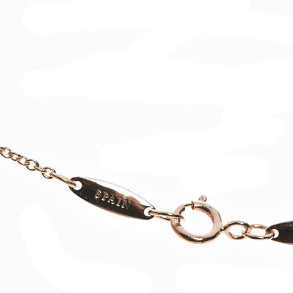 Tiffany 18K Rose Gold Elsa Peretti Open Heart Necklace 9 of 10