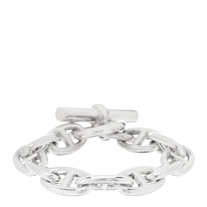 Hermes Sterling Silver TGM Chaine d'Ancre Bracelet 1 of 4