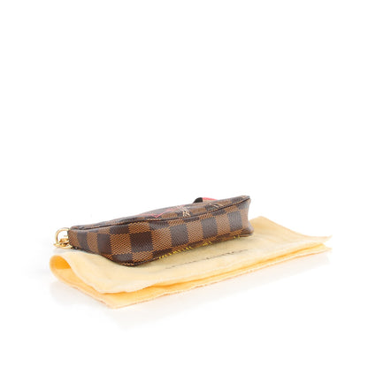 Louis Vuitton Damier Ebene 2014 Christmas Animation Mini Pochette Accessories 4 of 7