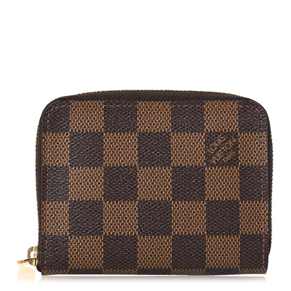 Louis Vuitton Damier Ebene Zippy Coin Purse 1 of 7
