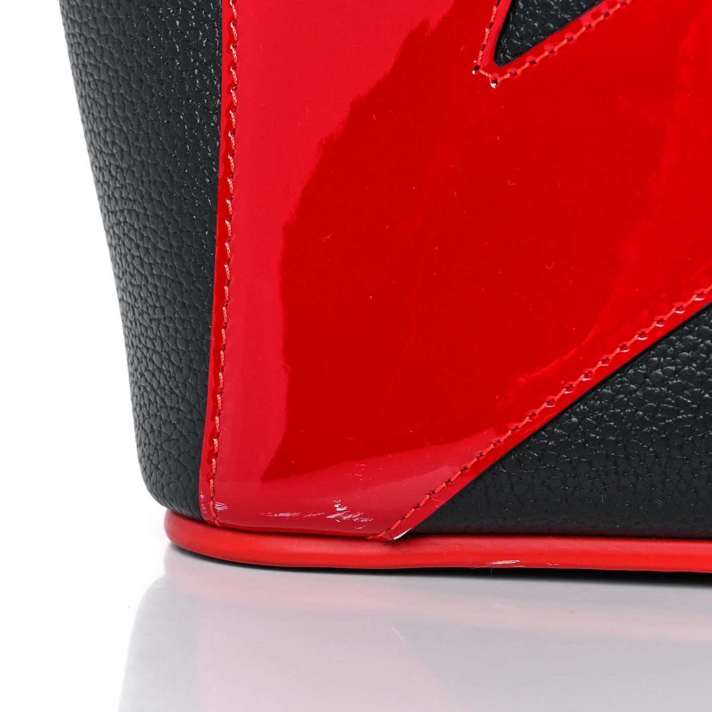 Calfskin Cabata Love Empire Paris Tote Black