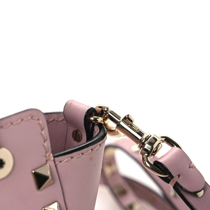 Valentino Garavani Vitello Mini Rockstud Tote Water Rose 12 of 12