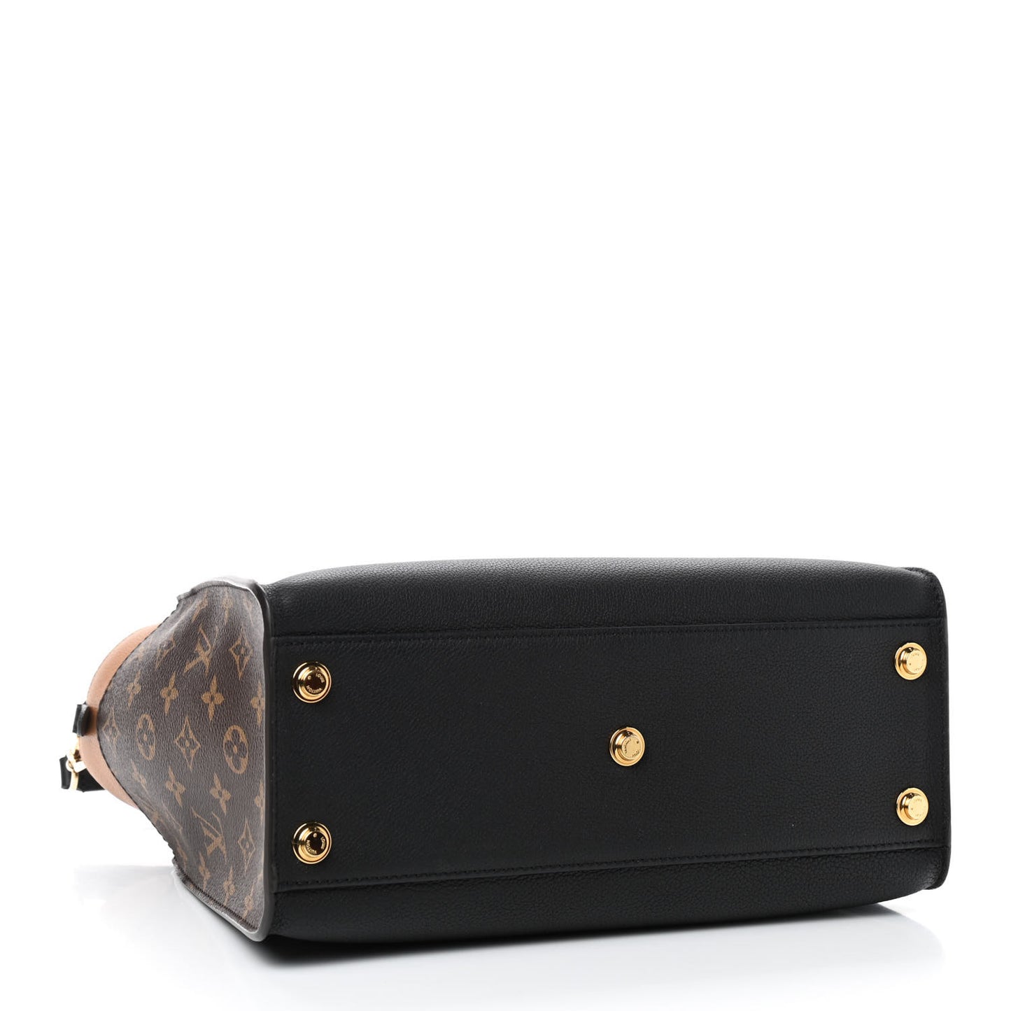 Calfskin Monogram On My Side Black
