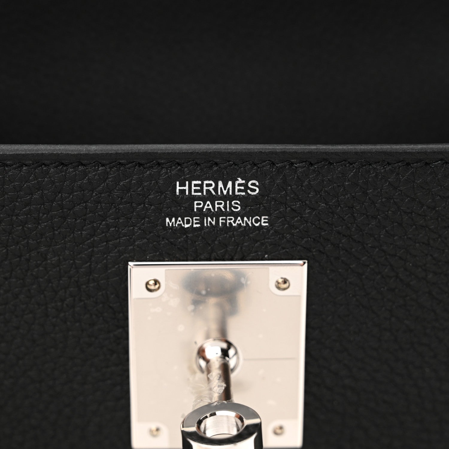 Hermes Togo Kelly Retourne 28 Black 6 of 11