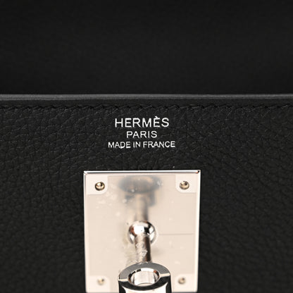 Hermes Togo Kelly Retourne 28 Black 6 of 11