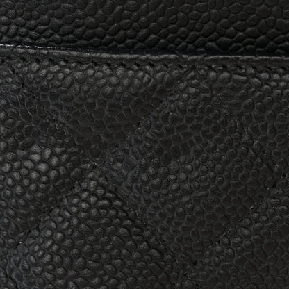Chanel Caviar Quilted Wallet On Chain WOC Black 12 of 12