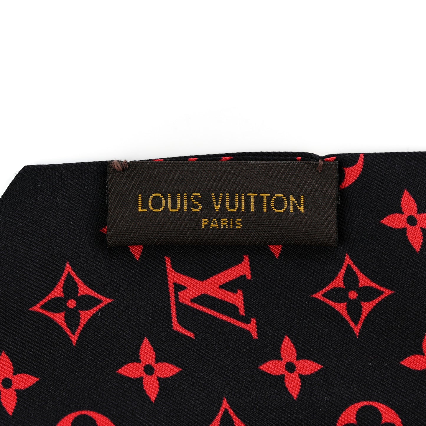 Silk Monogram Tribute To Alma BB Bandeau Black