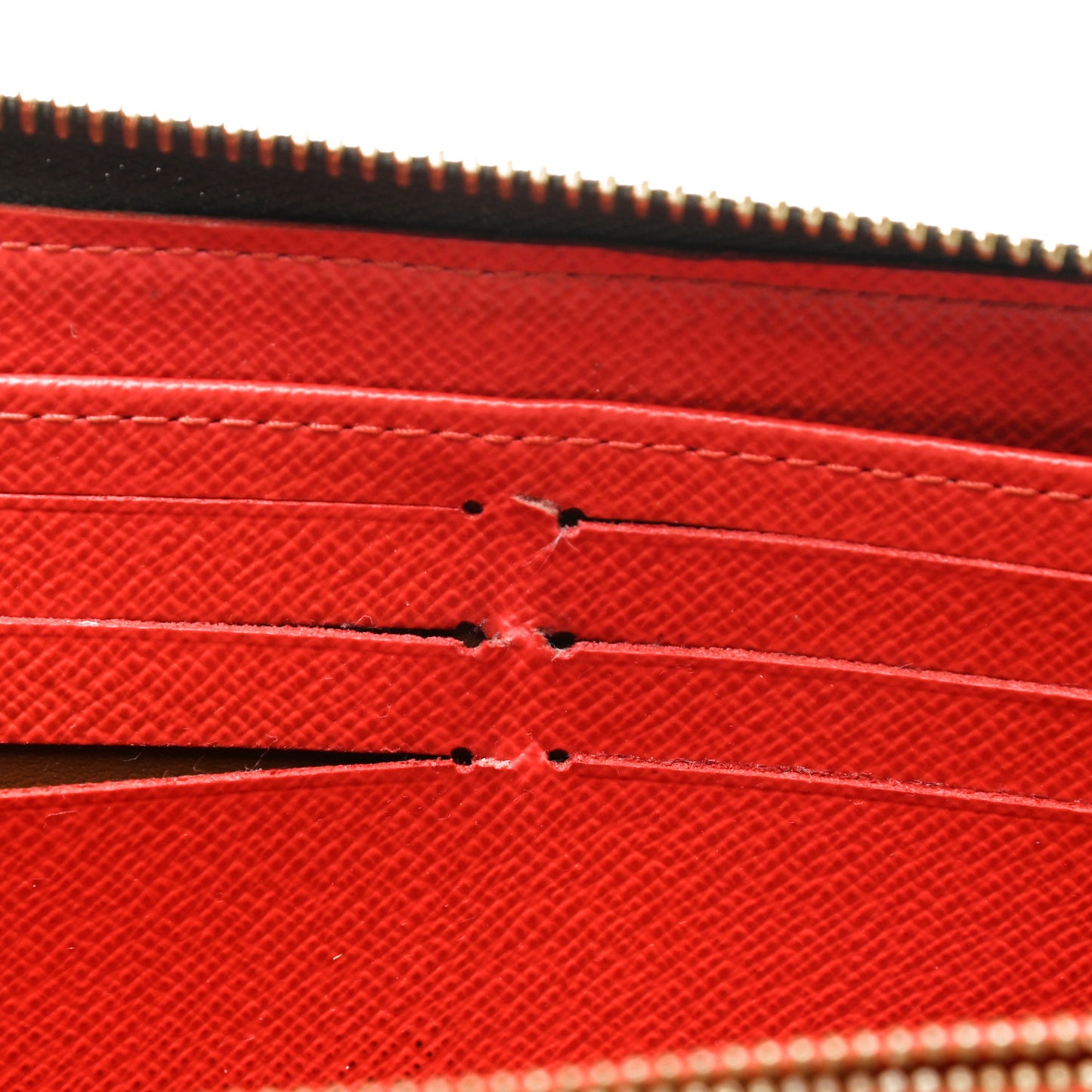 Monogram My LV Heritage Zippy Organizer Wallet Rouge Black