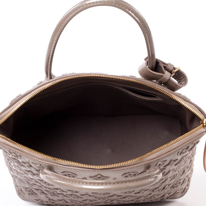 Louis Vuitton Patent Lambskin Fascination Lockit Gris 17 of 18