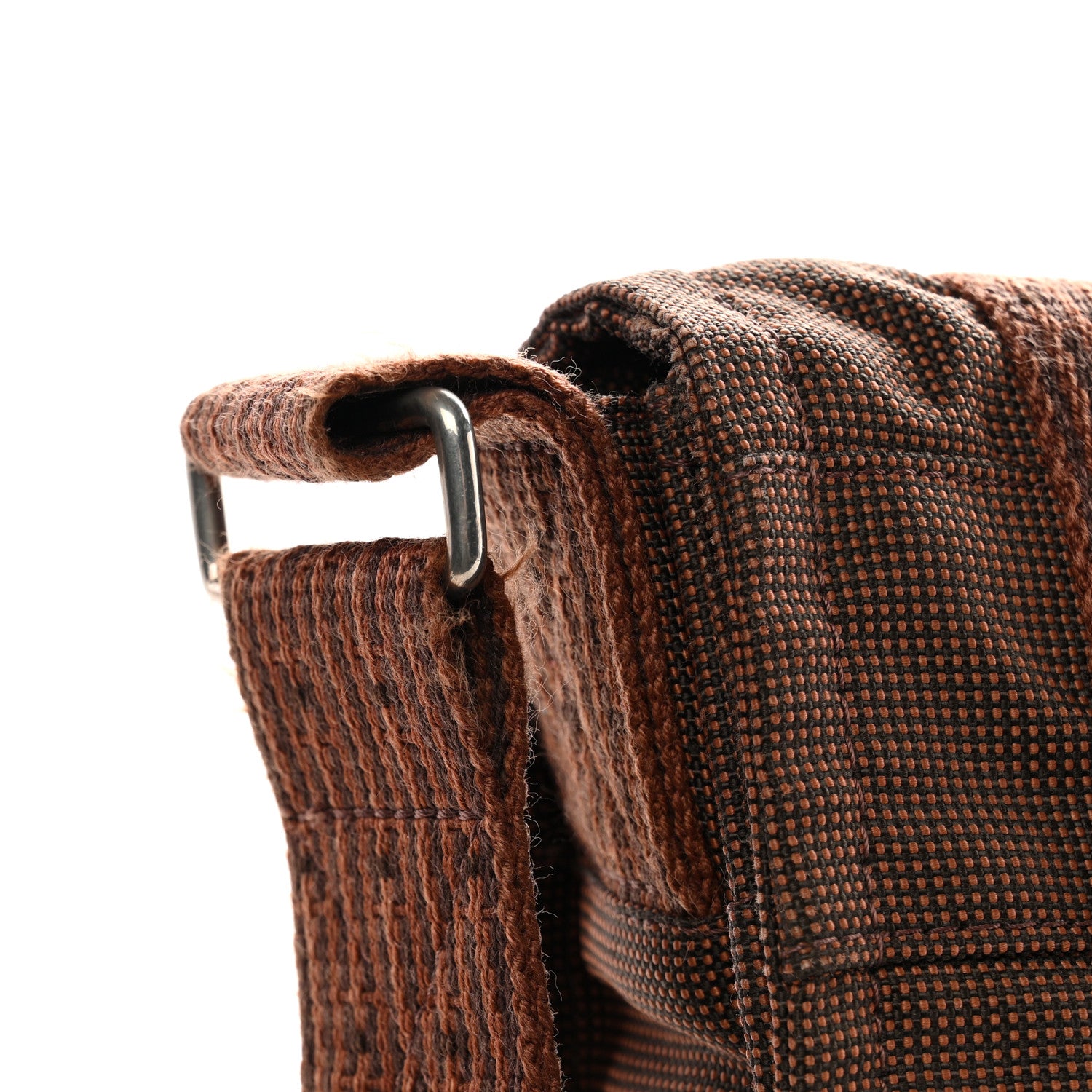 Hermes Canvas Herline Messenger Bag Brown 26 of 31