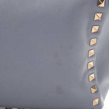 Valentino Garavani Vitello Medium Rockstud Tote London Stone 13 of 13