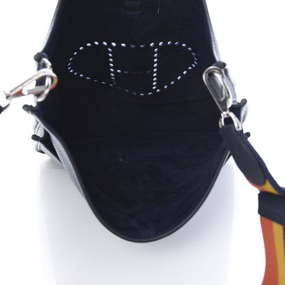Hermes Taurillon Clemence Amazone Evelyne III GM Bleu Nuit 5 of 10