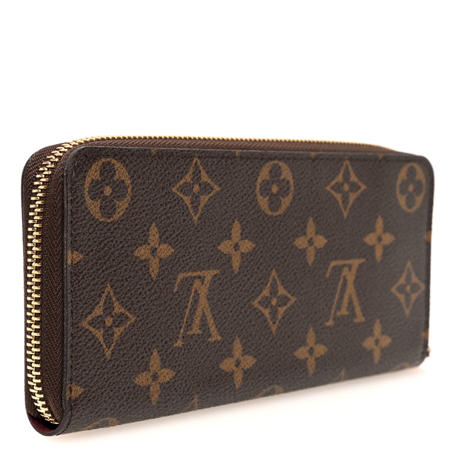 Louis Vuitton Monogram Clemence Wallet Fuchsia 3 of 6