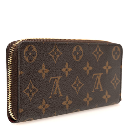 Louis Vuitton Monogram Clemence Wallet Fuchsia 3 of 6