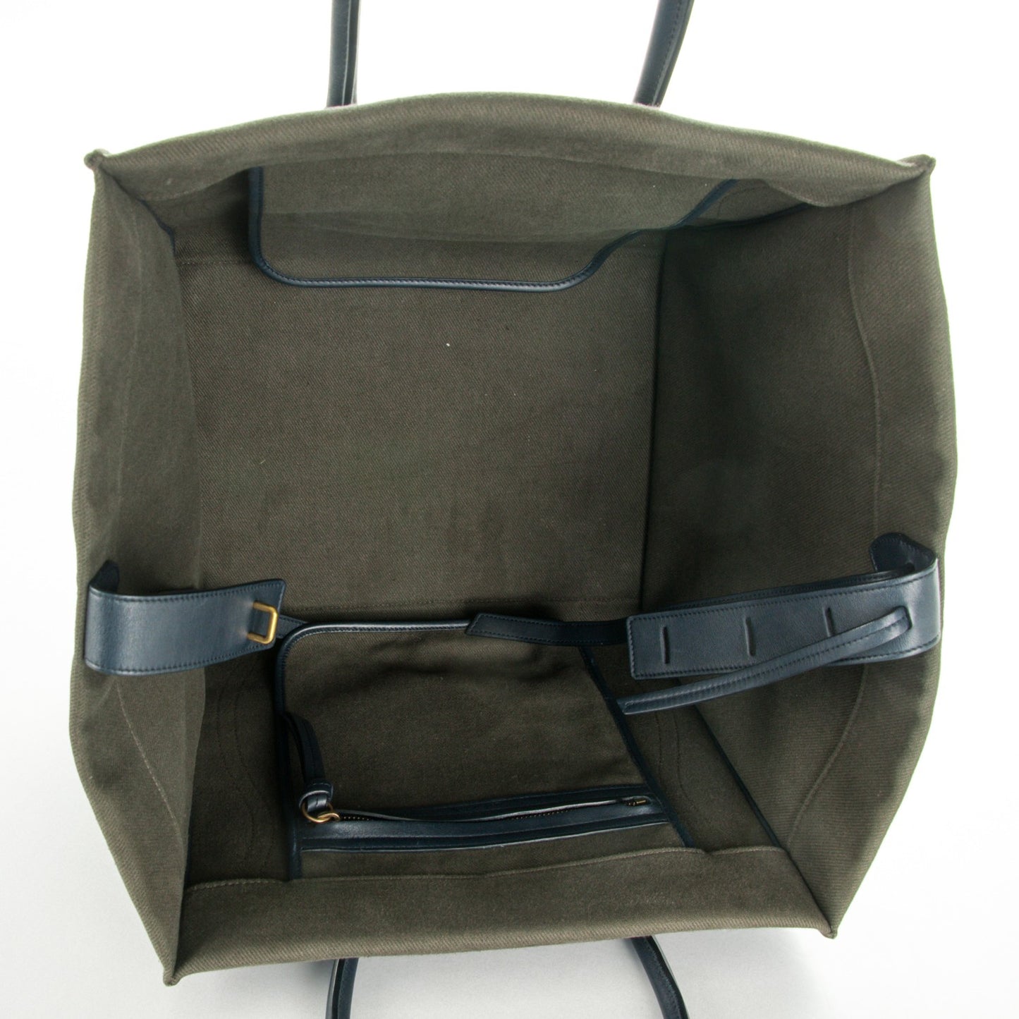 Cotton Canvas Medium Phantom Luggage Olive