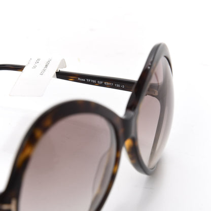Tom Ford Acetate Rose Sunglasses TF765 Havana 6 of 8