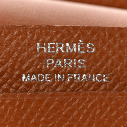 Hermes Epsom Mini Bearn Wallet Gold 6 of 13