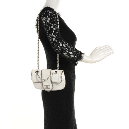 Chanel Lambskin Mini Madison Flap White 2 of 7