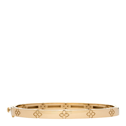 Roberto Coin 18K Yellow Gold Narrow Love in Verona Bangle Bracelet 2 of 4