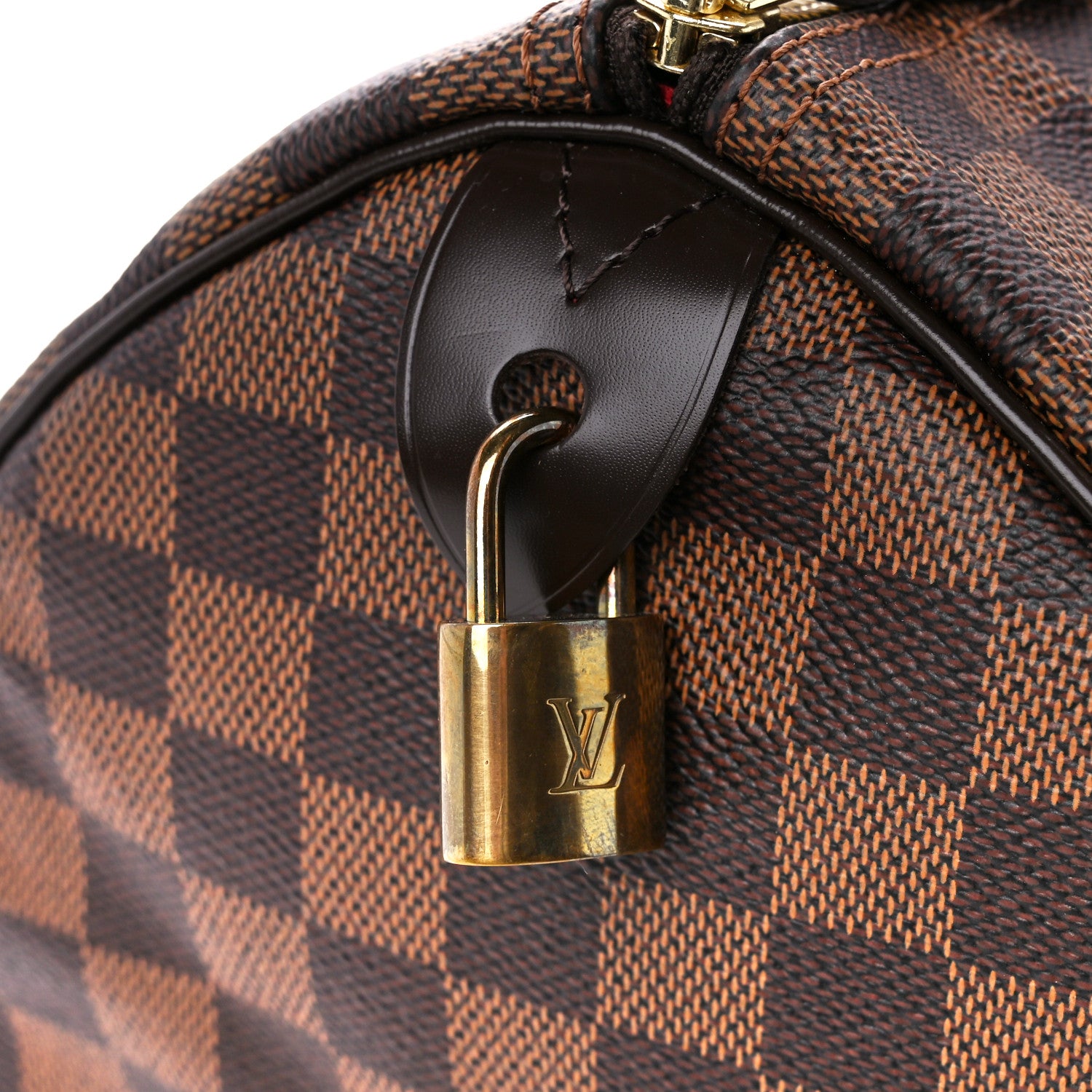 Louis Vuitton Damier Ebene Speedy 30 9 of 17