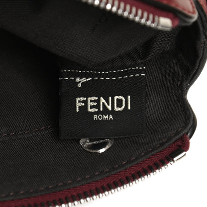 Fendi Vitello King Logo Embossed Mini By The Way Boston Bag Barolo 8 of 13