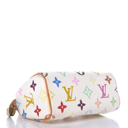 Louis Vuitton Monogram Multicolor Mini Sac HL Speedy White 4 of 9