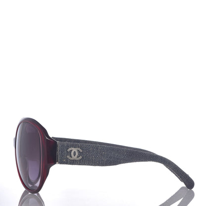 Chanel Denim CC Sunglasses 5163 Red 3 of 7