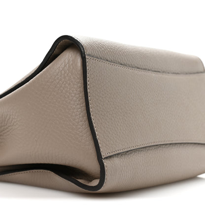 Mulberry Heavy Grain Small Iris Tote Solid Grey 10 of 11