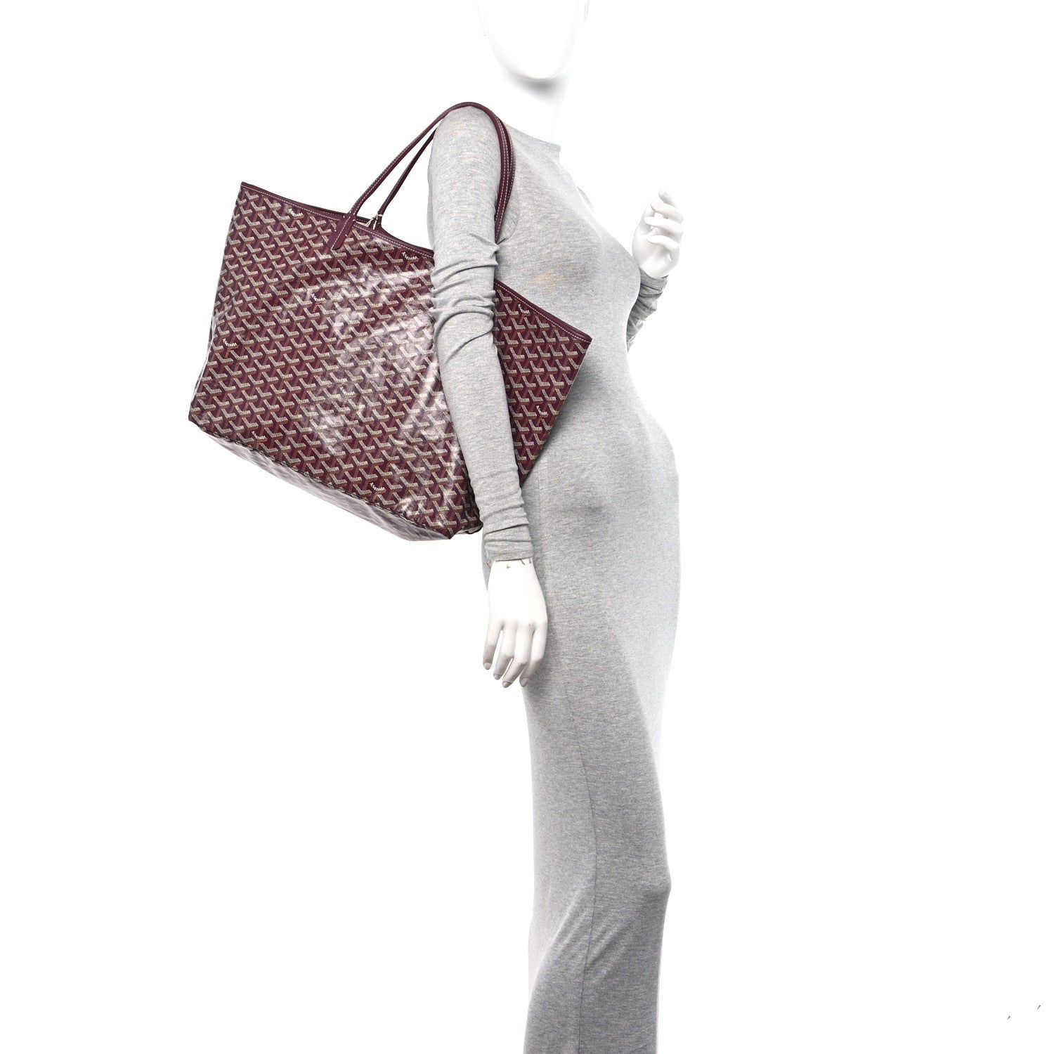 Goyard Goyardine Saint Louis GM Bordeaux 2 of 11