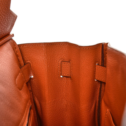 Hermes Togo Birkin 30 Orange 13 of 35