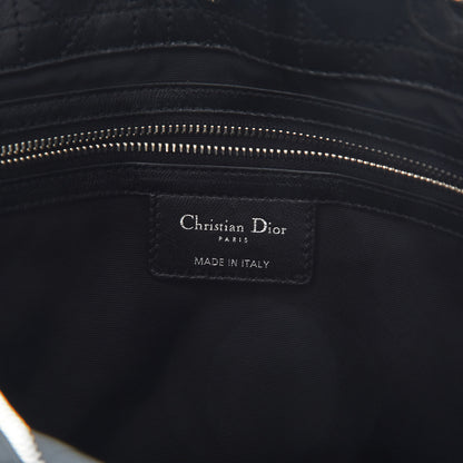 Christian Dior Lambskin Cannage Large Dior Soft Shopping Tote Black 6 of 15