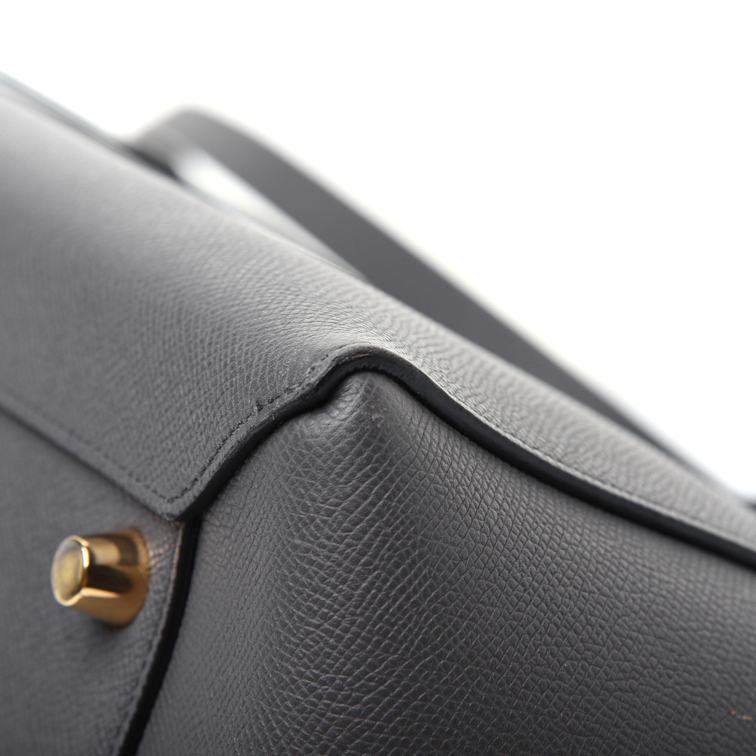Celine Grained Calfskin Mini Belt Bag Grey 20 of 28