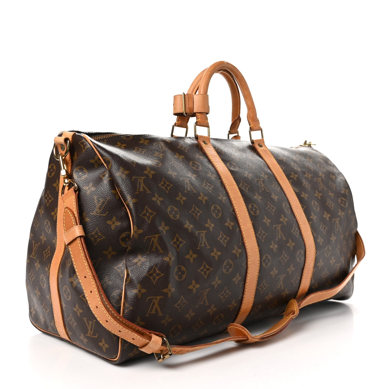 Louis Vuitton Monogram Keepall Bandouliere 55 2 of 13