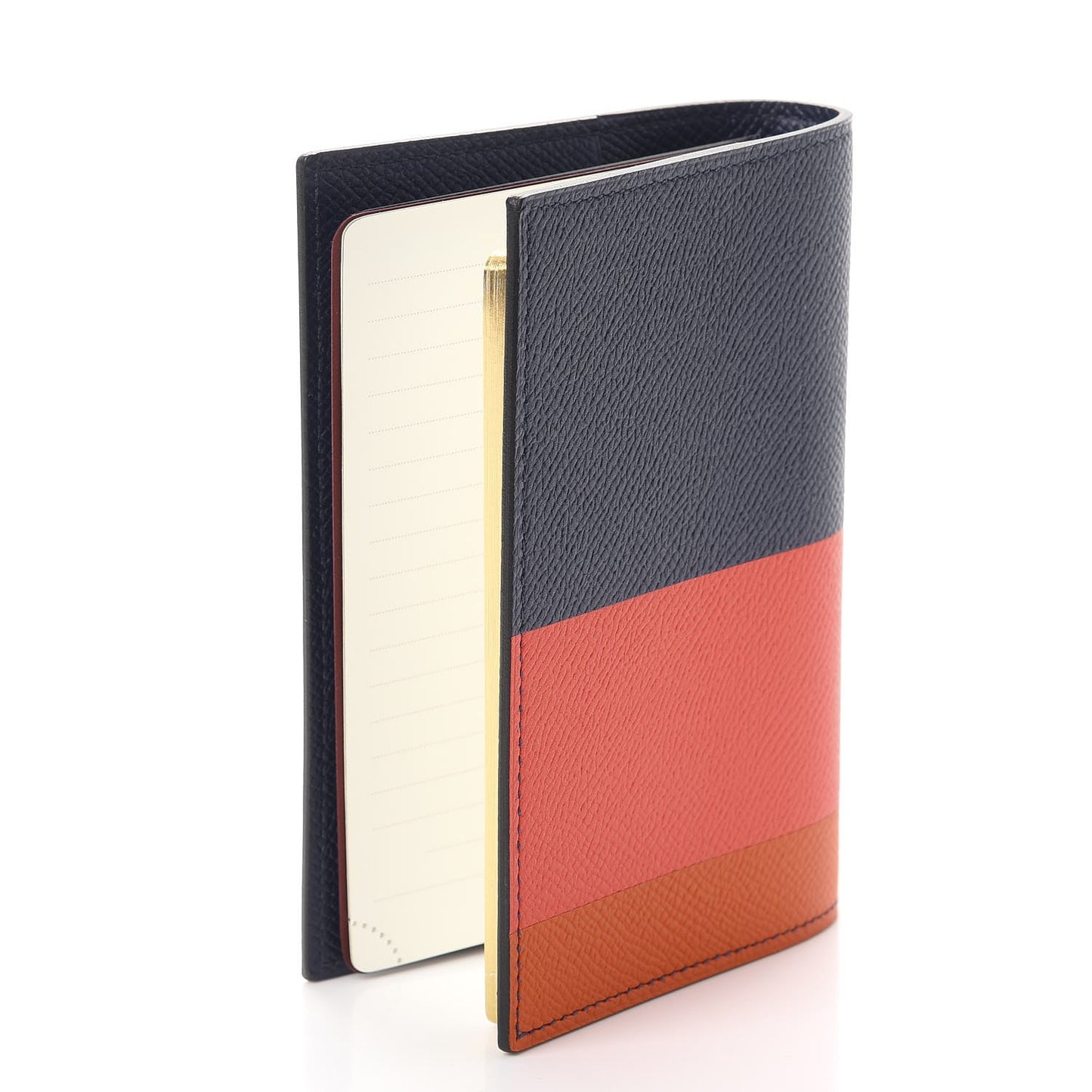 Epsom Simple Casaque Agenda Cover Bleu Saphir Rose Jaipur Feu