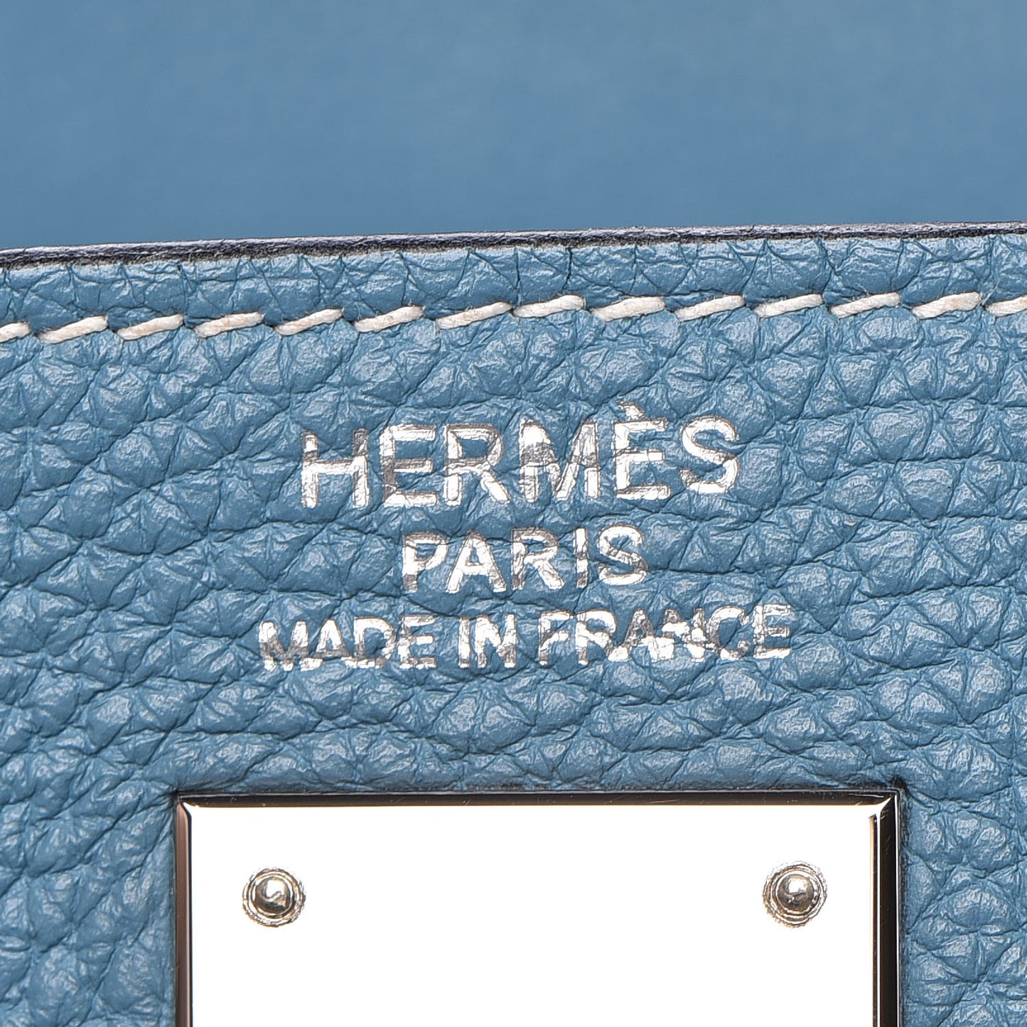 Togo Kelly Retourne 35 Blue Jean