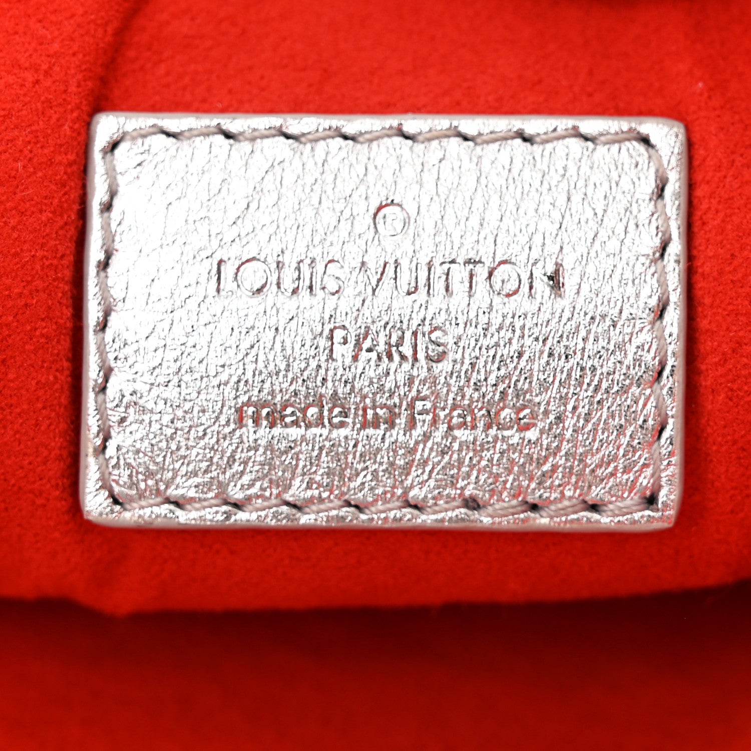 Louis Vuitton Metallic Lambskin Embossed Monogram Coussin PM Silver 6 of 16