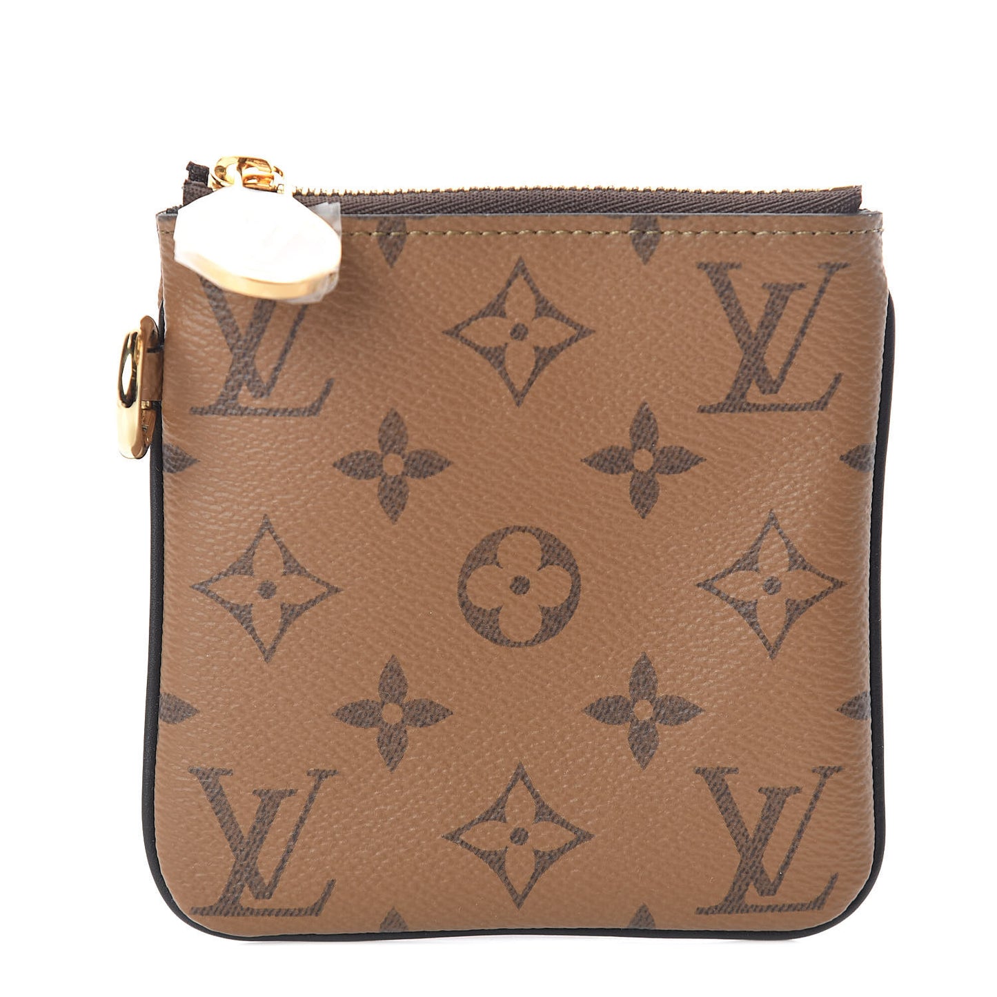 Reverse Monogram Trio Square Pouch