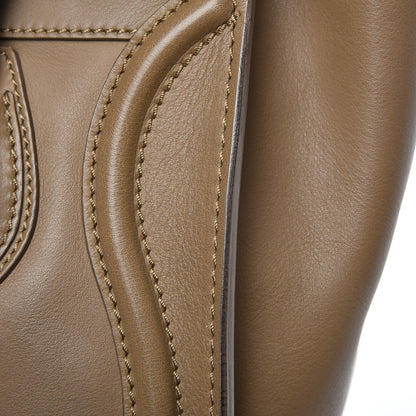Celine Smooth Calfskin Micro Luggage Camel 10 of 14
