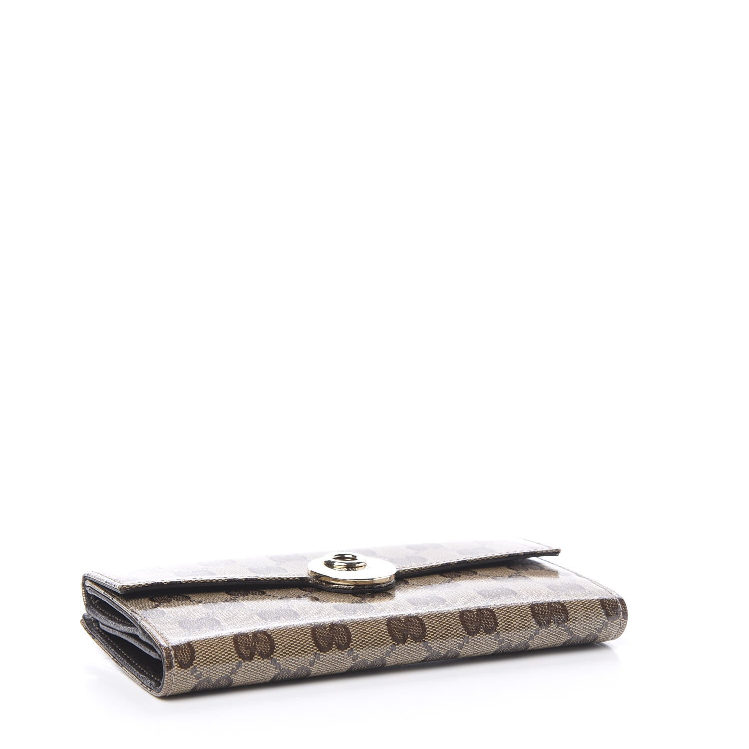 Gucci Crystal Monogram Eclipse Continental Wallet 3 of 6