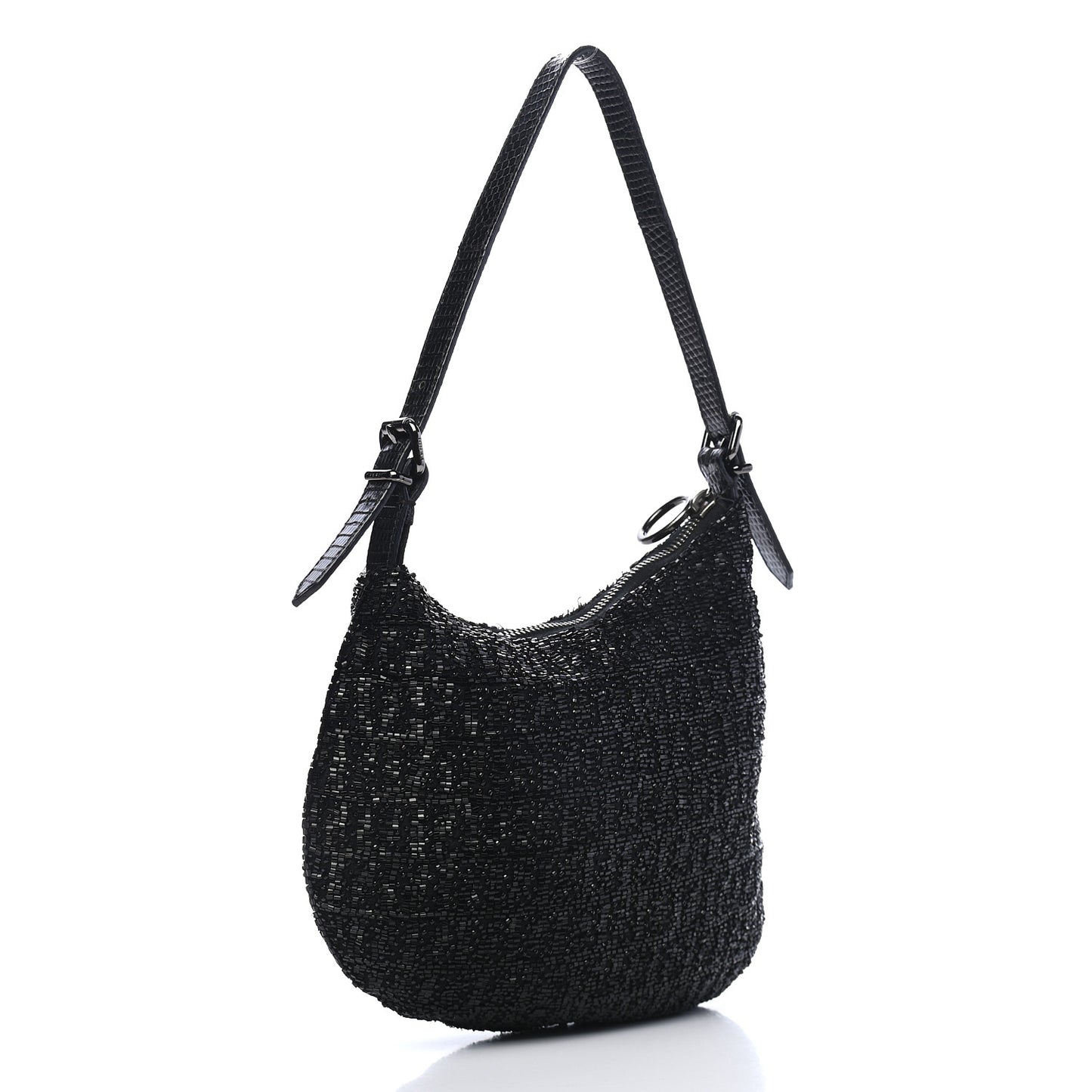 Beaded Small Oyster Black