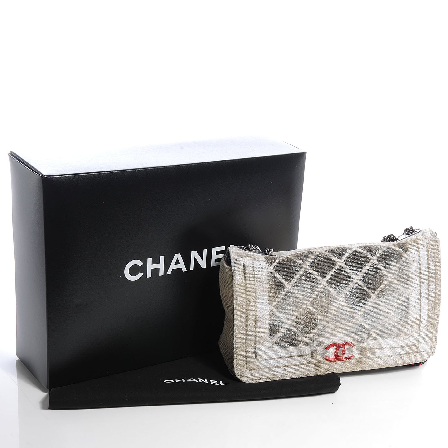 Canvas Tromp L’Oeil Graffiti Oh My Boy Flap Beige