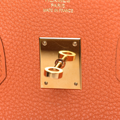 Hermes Togo Birkin 35 Orange 23 of 34