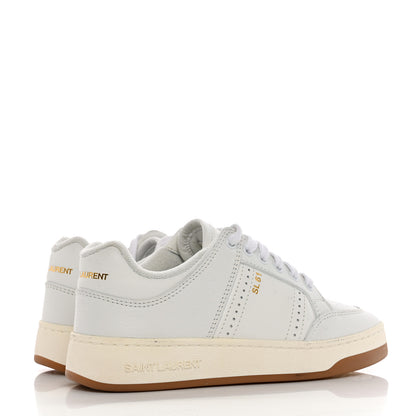 Saint Laurent Calfskin SL/61 Low Top Sneakers 37 White 5 of 16