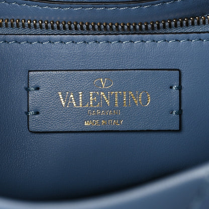 Valentino Garavani Nappa Large Roman Stud Shoulder Bag Niagara 6 of 8